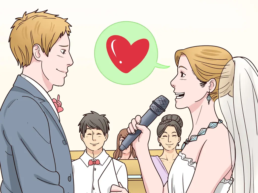 Как написать свои собственные свадебные клятвы: 11 шагов (с картинками)