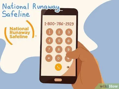 Бежать из дома, где жестокое обращение, подростком Шаг 10