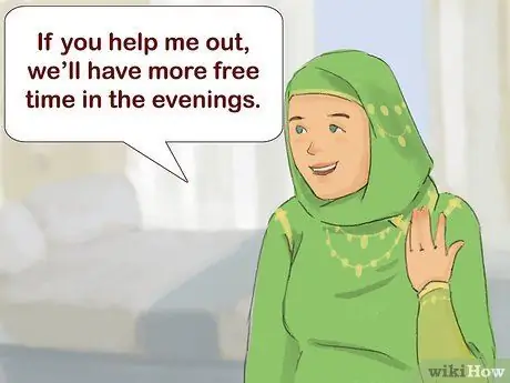 Убедите вашего супруга помогать по дому Шаг 2