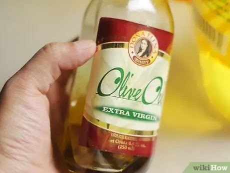 Выберите подходящее растительное масло Шаг 5