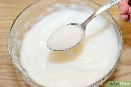 Изготовление густого и глянцевого безе Шаг 4