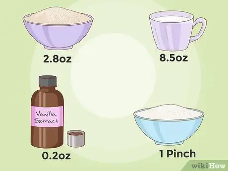 Сделать мороженое со снегом Шаг 1