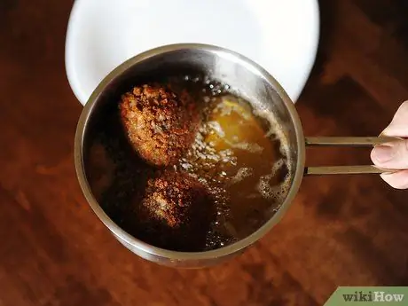 Приготовить яйца виски Шаг 16