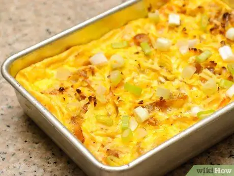 Выпекать яичницу Шаг 14