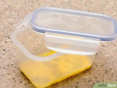 Заморозить яйца, шаг 5