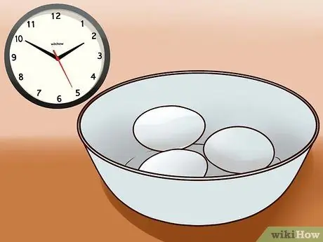 Пастеризовать яйца, шаг 2