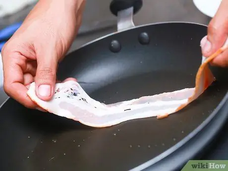 Жарить Бекон Шаг 2