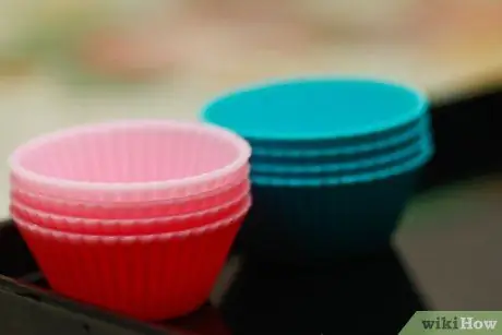 Выпекать с силиконовыми подушечками для кексов Шаг 10