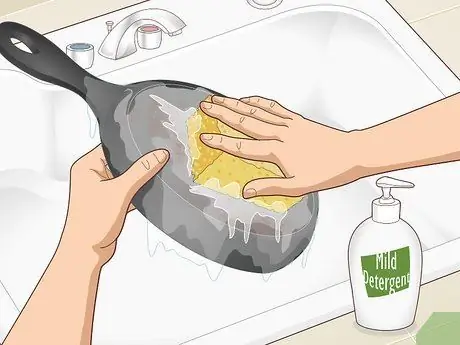 Восстановить чугунные сковороды Шаг 15