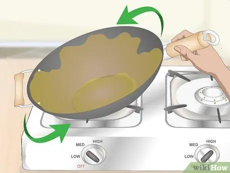 Приправьте вок из углеродистой стали Шаг 11