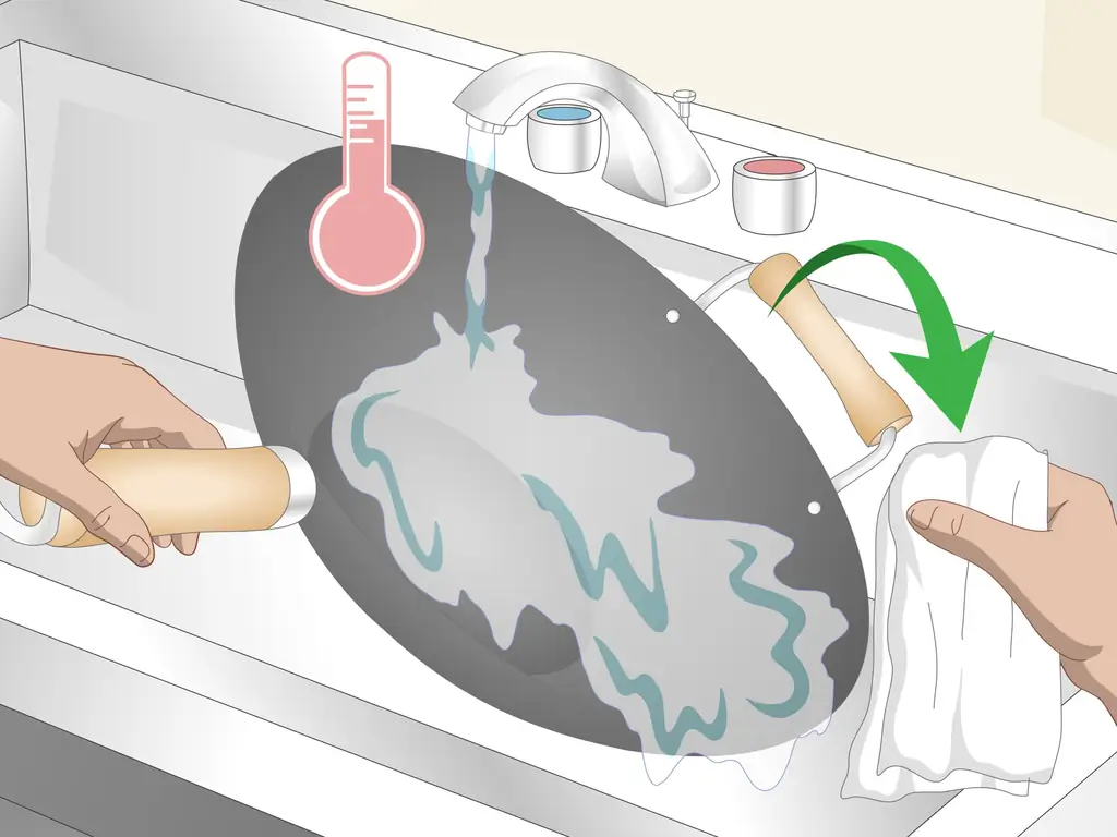 Простые способы приправить вок из углеродистой стали: 14 шагов (с изображениями)