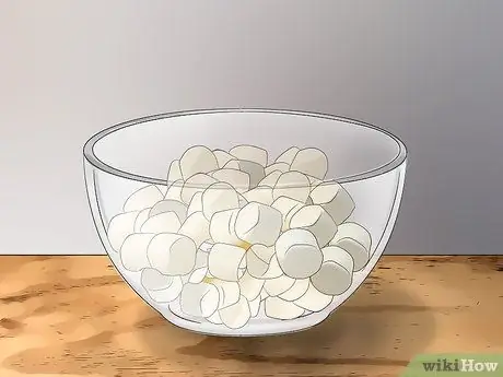 Растопите зефир в микроволновой печи, шаг 2