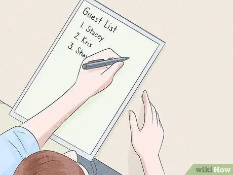 Планируйте вечеринку Шаг 4