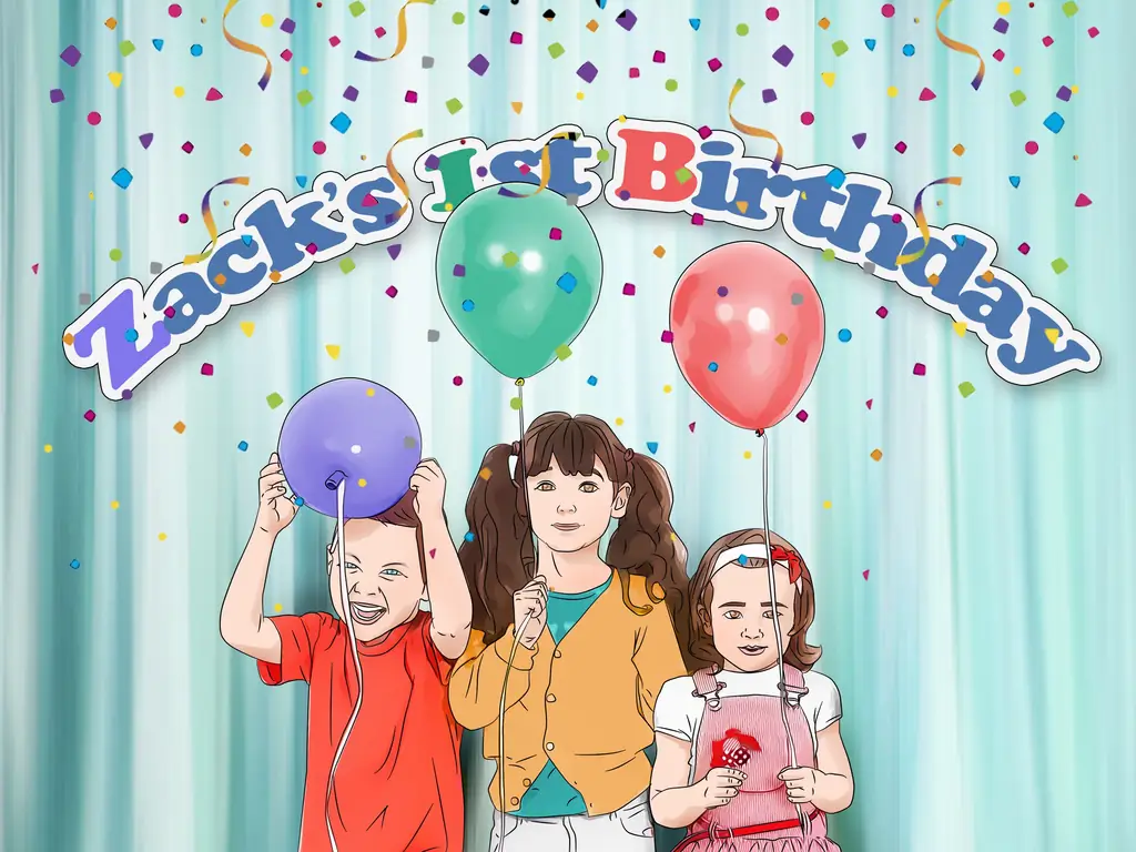 Как украсить комнату для дня рождения (картинками)