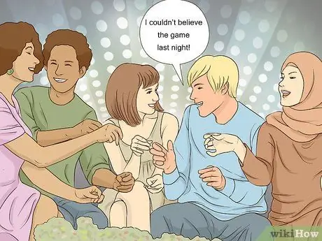 Общайтесь на вечеринке Шаг 7