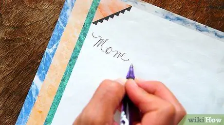 Напишите благодарственное письмо за деньги на день рождения, шаг 2