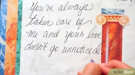 Напишите благодарственное письмо за деньги на день рождения Шаг 6