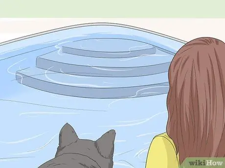 Не подпускайте собак к укрытию для бассейна Шаг 13