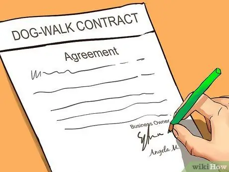 Начать службу выгула собак Шаг 12