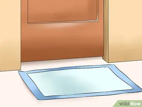 Совместное использование подушечек для щенков и приучение к горшку Шаг 8