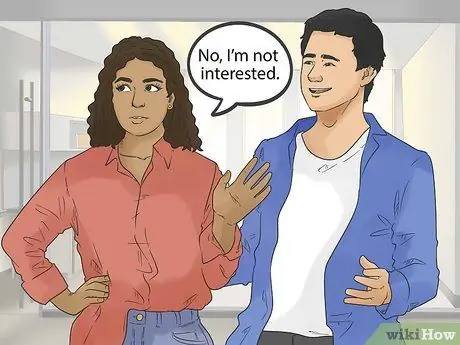 Безопасно отклоняйте нежелательные авансы Шаг 3