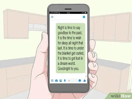 Скажи спокойной ночи любимому человеку Шаг 11