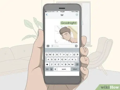 Скажи спокойной ночи любимому человеку Шаг 9