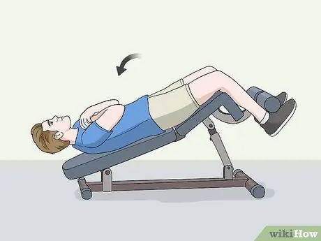 Используйте скамью для пресса, шаг 6