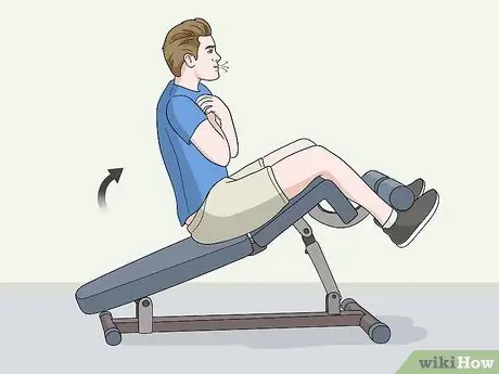 Используйте скамью для пресса, шаг 7