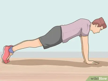 Сделайте отжимания, шаг 2