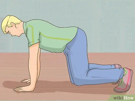 Сделайте отжимание в прыжке, шаг 9