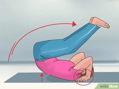 Сделайте разгибание спины, шаг 3