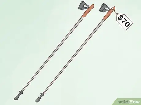 Выполните скандинавскую ходьбу, шаг 1