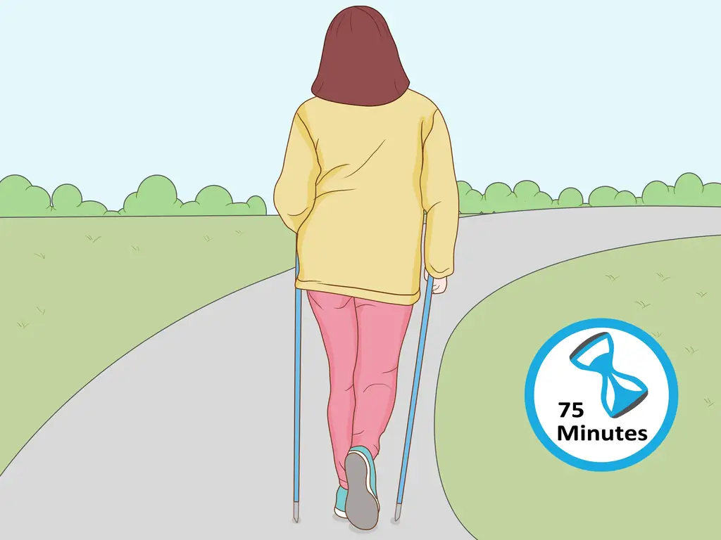 Как заниматься скандинавской ходьбой (с иллюстрациями)