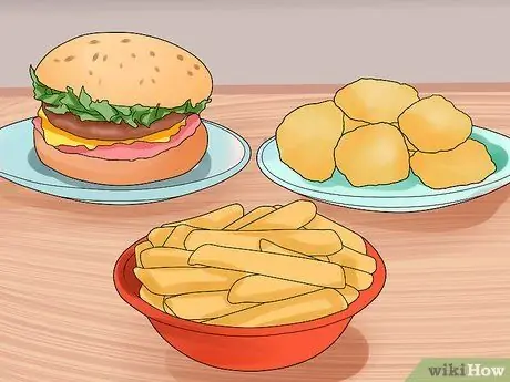 Ешьте здоровую пищу в ресторане быстрого питания Шаг 1