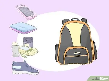 Собирайте сумку для спортзала или оздоровительного клуба Шаг 3