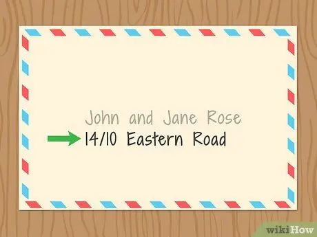 Адресное письмо в Австралии Шаг 3