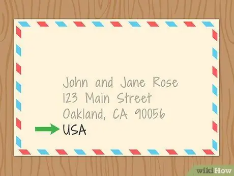 Адресное письмо в Австралии Шаг 5