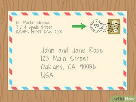 Адресное письмо в Австралии Шаг 8