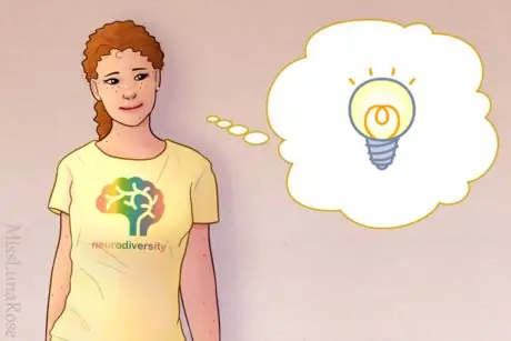 Рыжая в рубашке Neurodiversity Has Idea Рыжая в рубашке Neurodiversity Has Idea