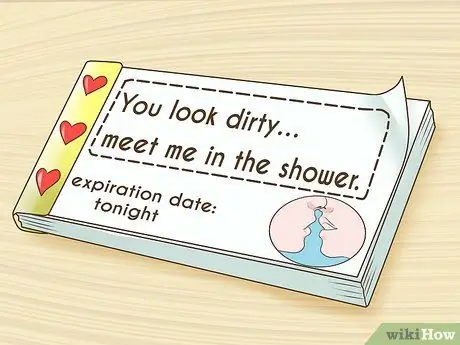 Сделайте романтическую книгу купонов Шаг 10