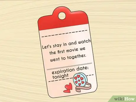 Сделайте романтическую книгу купонов Шаг 8