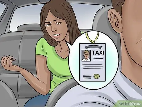 Будьте в безопасности, путешествуя на такси Шаг 4