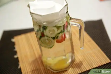 Сделать воду из огурца в финале