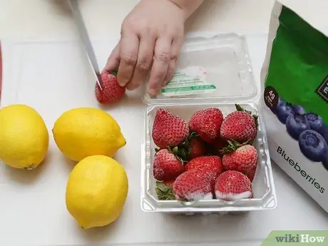 Сделать итальянский лед, шаг 1