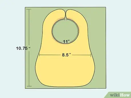 Сделайте детский нагрудник, шаг 1