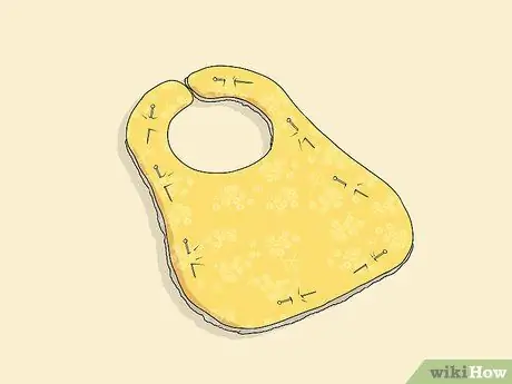 Сделайте детский нагрудник Шаг 7