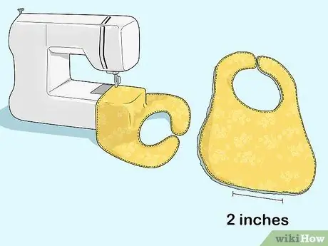Сделайте детский нагрудник Шаг 8
