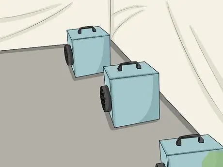 Нагрейте шатры на мероприятиях на открытом воздухе Шаг 3