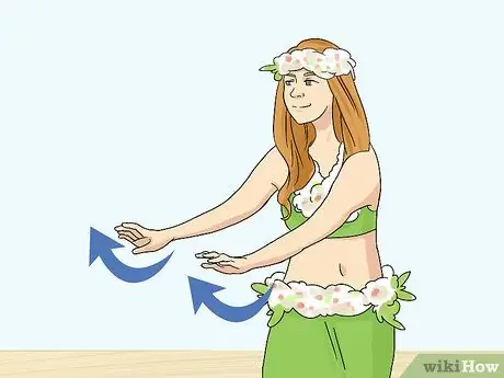 Танец Хула Шаг 10